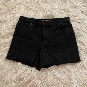 Madewell Black Denim Shorts | Never Worn
